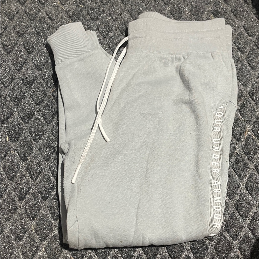 Under Armour Light Gray Sweatpants